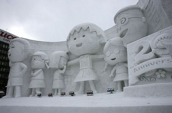36 Stunning Snow Sculptures
