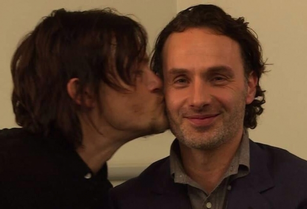 Andrew Lincoln And Norman Reedus Share Intimate Moments Gallery Ebaums World
