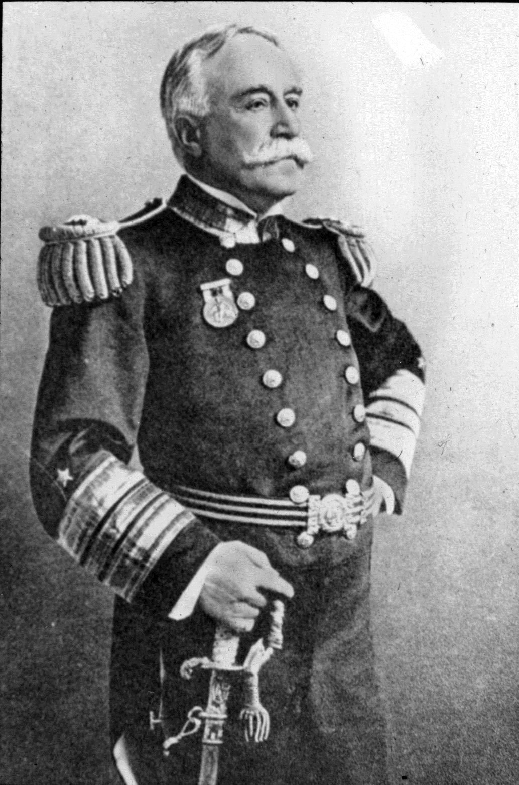 Admiral George Dewey, based in Hong Kong, was given the order to engage the Spanish fleet at Manila in the Philippines.