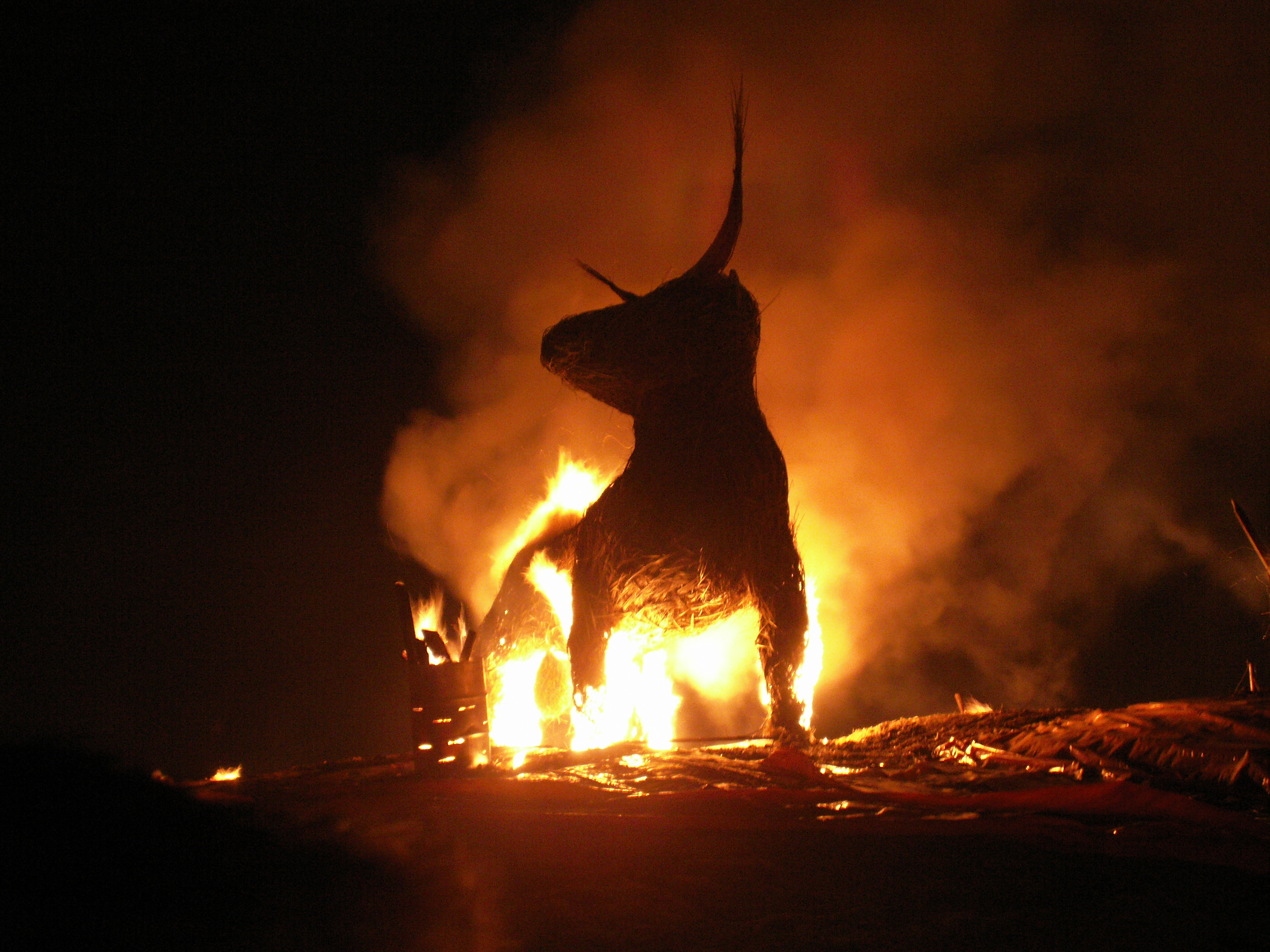 The Brazen Bull - When a victim is placed inside the brazen bull, he or she is slowly burned to death. This device gradually became more sophisticated until the Greeks invented a complex system of tubes in order to make the victim's screams sound like an infuriated ox.