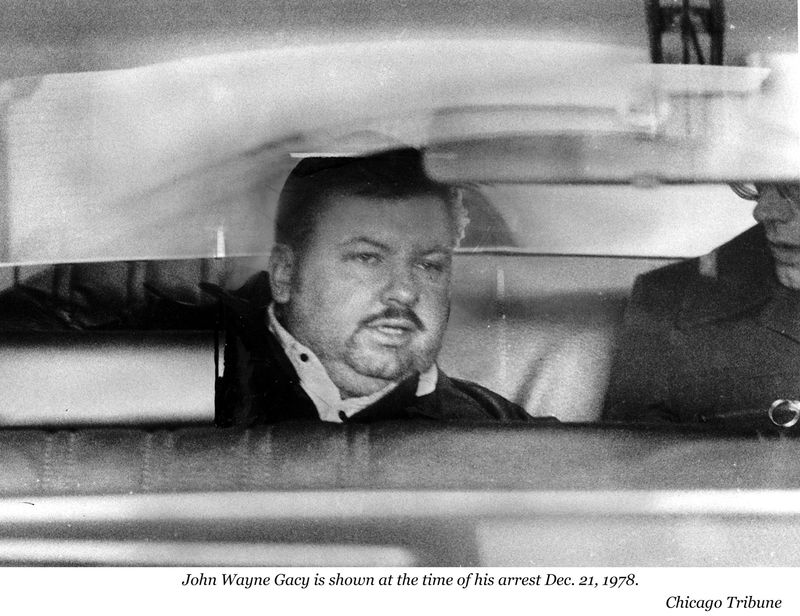 john wayne gacy 1978 - John Wayne Gacy is shown at the time of his arrest Dec. 21, 1978. Chicago Tribune