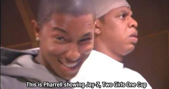 Jay-Z doesn't look happy