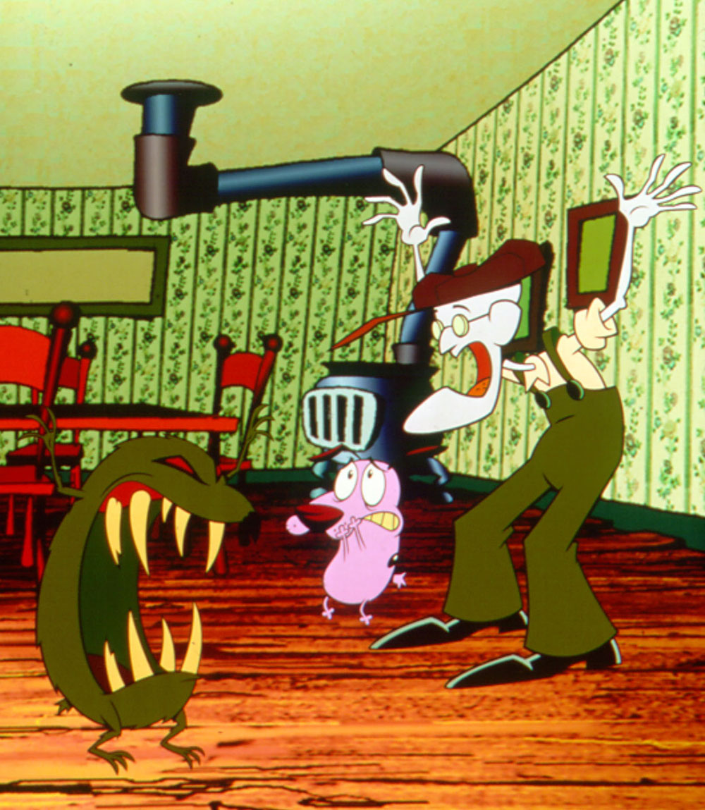Courage The Cowardly Dog : Night of The Were Mole.