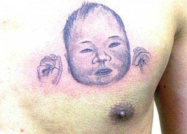 24 Horrible Portrait Tattoos