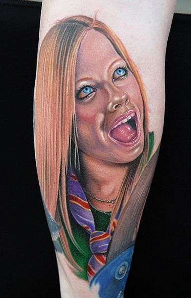 24 Horrible Portrait Tattoos