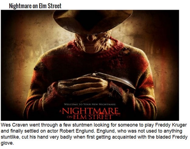nightmare on elm street 2010 - Nightmare on Elm Street Welcome To Your New Nightmare Nightmare. On Elm Street Wes Craven went through a few stuntmen looking for someone to play Freddy Kruger and finally settled on actor Robert Englund. Englund, who was no