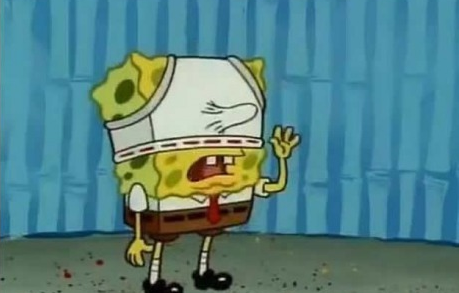 Spongebob's new outfit.