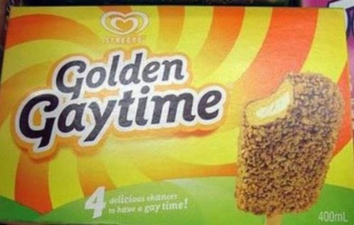 bad food products - Sets Golden Gaytime delicious chances Nehawe gay time!