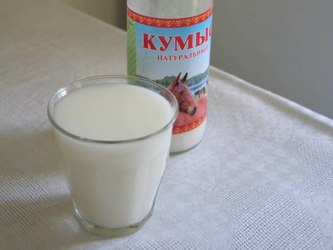 Kumis: Made from a Mare's fermented milk in Central Asia.