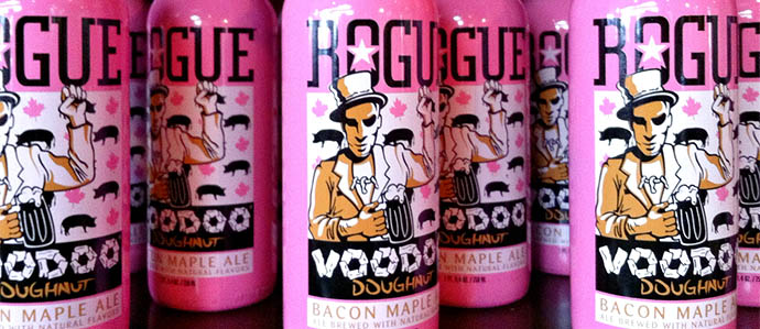 Doughnut Bacon Maple Ale: An Oregon-based Rogue Ales creation that won silver in the 2012 Australian International Beer Awards.