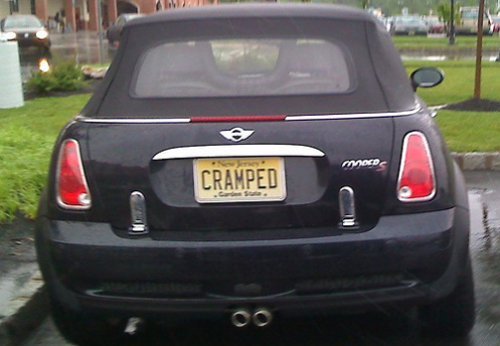 funny license plates - sasowu Cramped