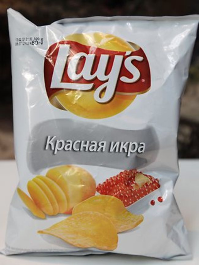 Lay's Caviar Chips from Russia