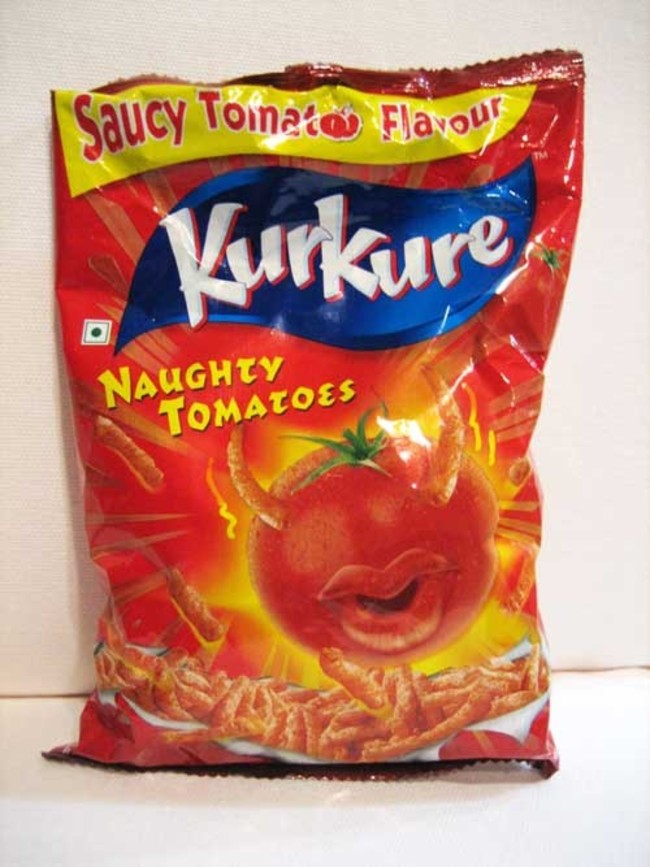 Kurkure's "Naughty Tomatoes" from India