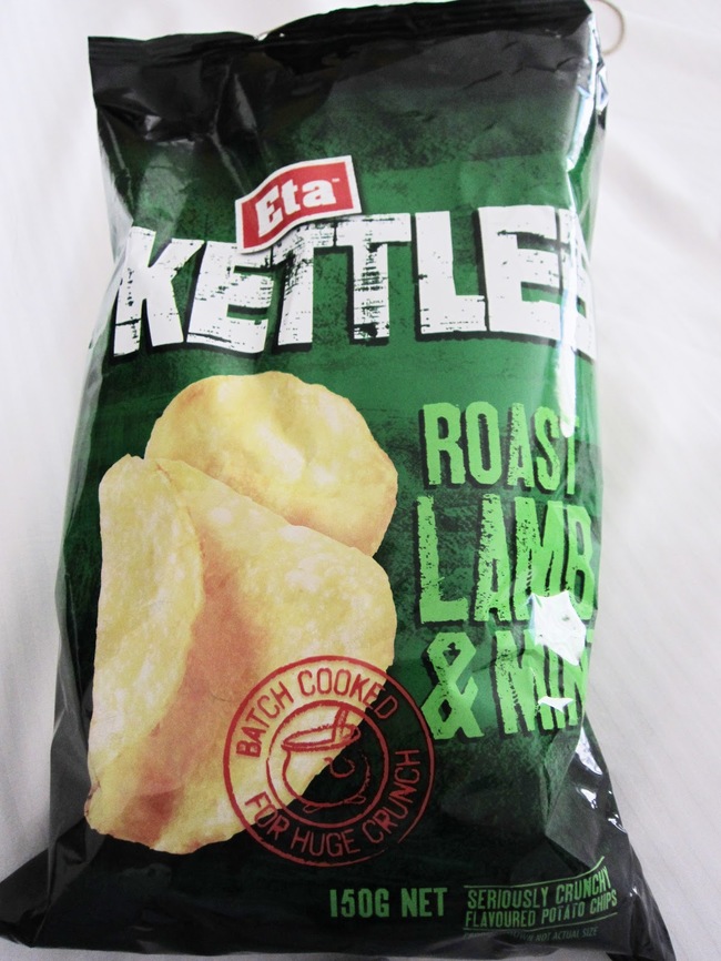 Lamb and Mint Chips from Britain