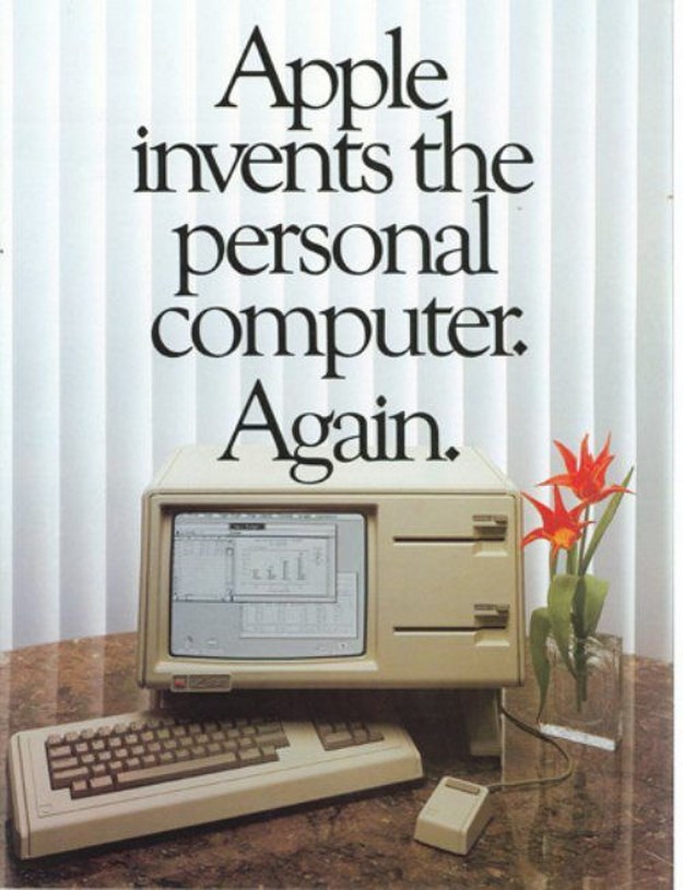 apple lisa computer - Apple invents the personal computer. Again.