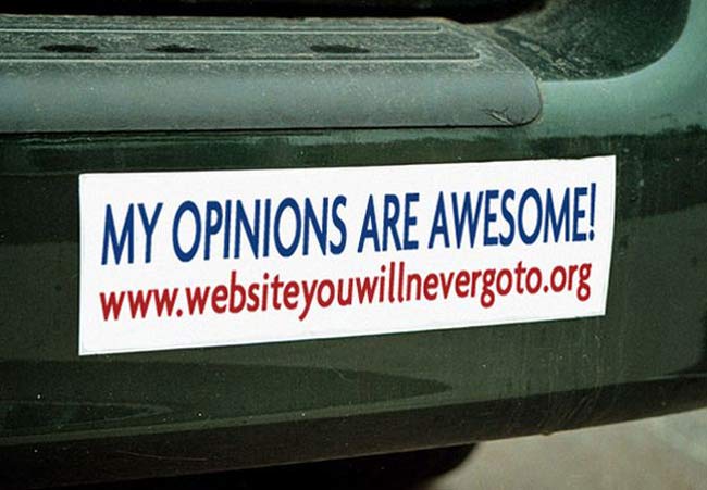 28 Bumper Stickers That Tell It Like It Is