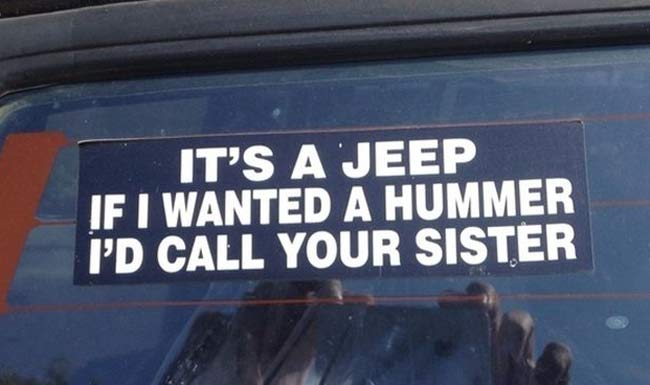 28 Bumper Stickers That Tell It Like It Is