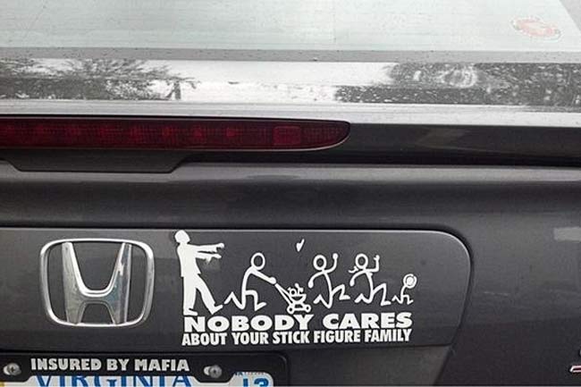 28 Bumper Stickers That Tell It Like It Is