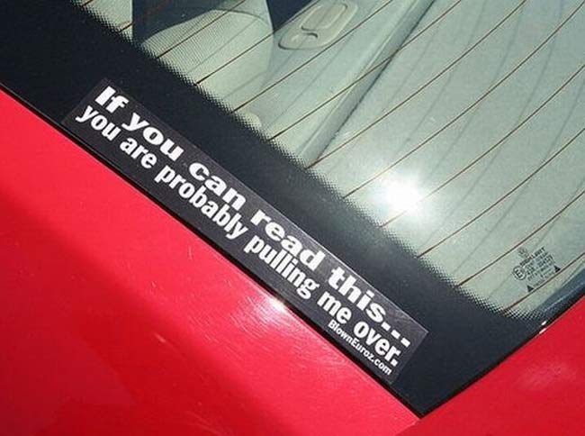 28 Bumper Stickers That Tell It Like It Is