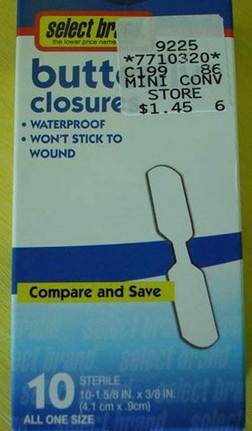 material - select br the lower price name 9225 7710320 Store closure $1.45 6 Waterproof Won'T Stick To Wound Compare and Save Sterile 10158 N. 38 In 4.1 cm x 9cm All One Size 10 . x V Nocide