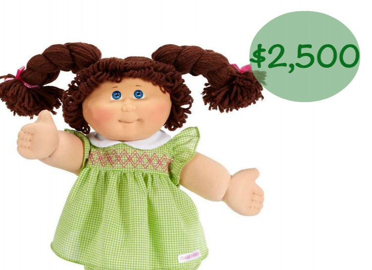 vintage toys worth a fortune  - Cabbage Patch Kids