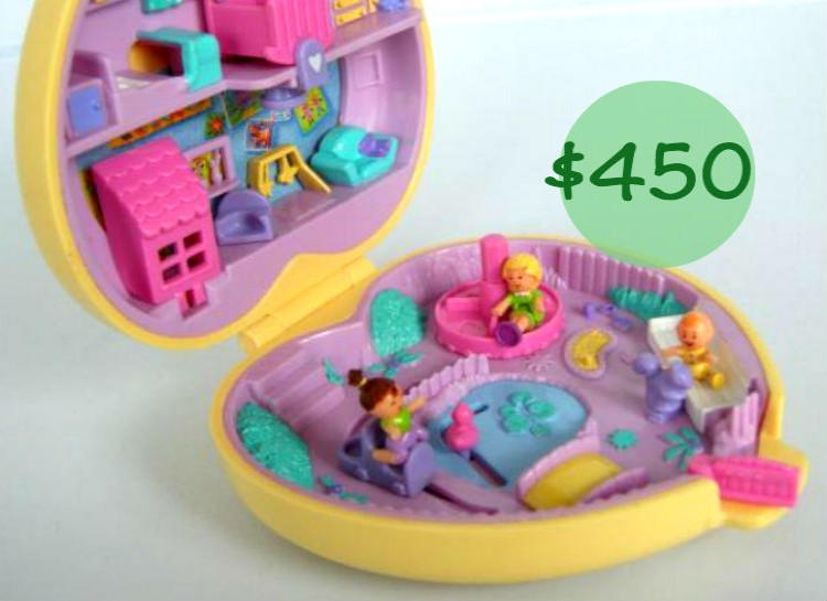 vintage toys worth a fortune  - Polly Pocket