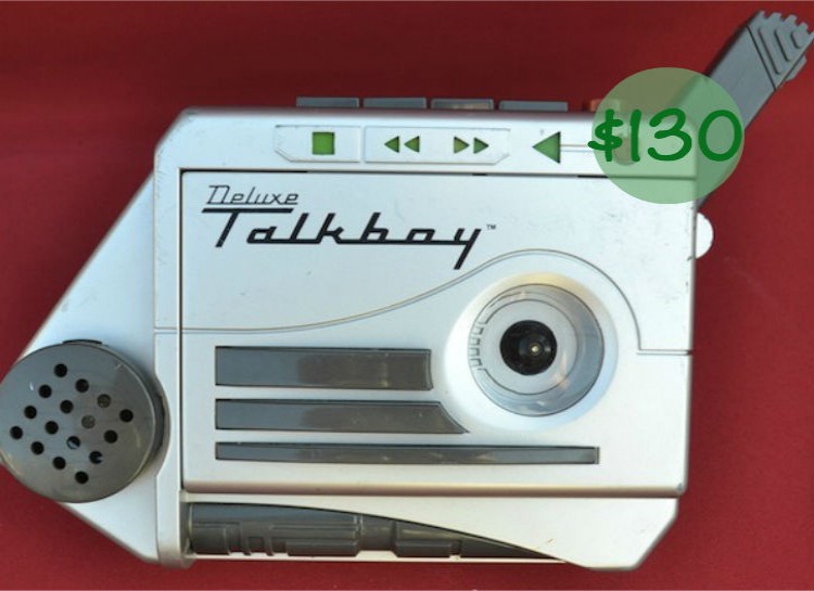 vintage toys worth a fortune  - Deluxe Talkboy