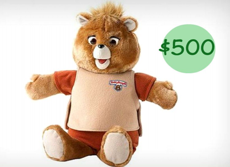 vintage toys worth a fortune  - Teddy Ruxpin