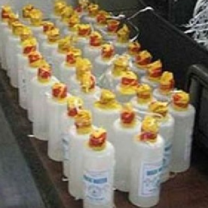 42 bottles of liquid Ketamine that was proclaimed to be Holy Water.