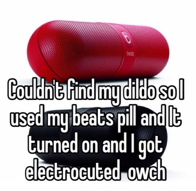 Story of someone using a Beats Pill and getting electrocuted.