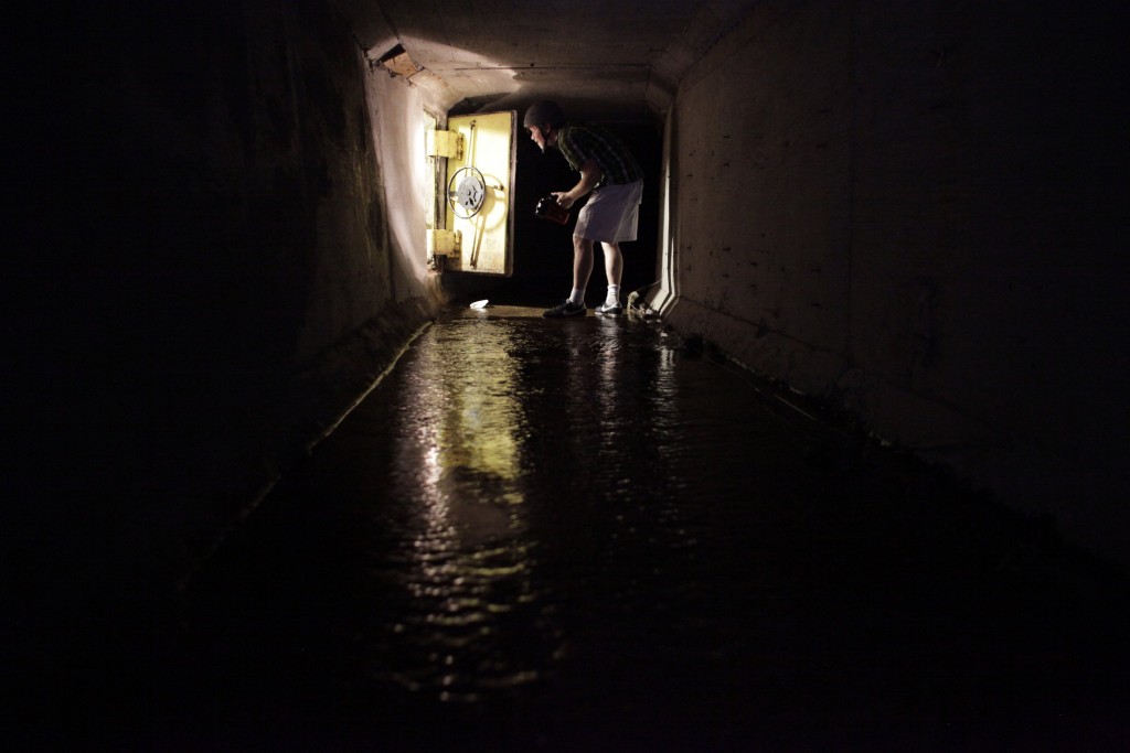 With the Marines as guides, Reuters photographer Daniel Becerril shows us what those escape tunnels were like.
