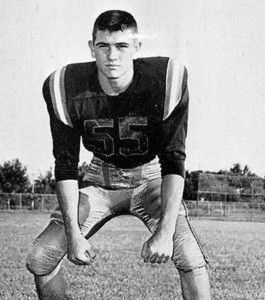 Tommy Lee Jones in his senior year at St. Mark's School of Texas.