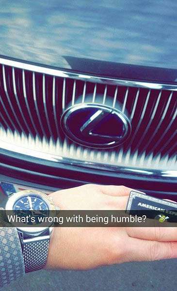 snobby rich kids - American Xp What's wrong with being humble?
