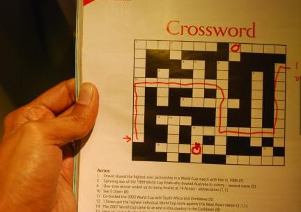 crossword funny - Crossword 1 tot Tus 11 Cotta 1 the the Wes t er