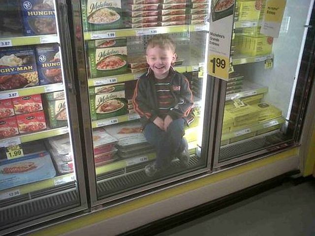 kid in freezer meme