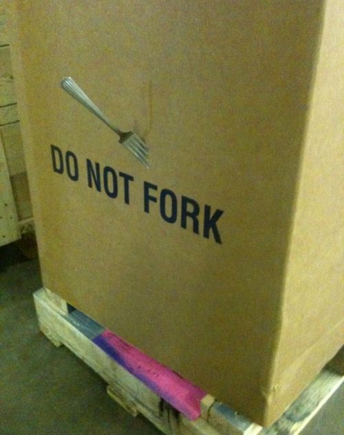 Humour - Do Not Fork