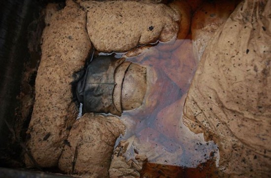 Archaeologist were called in and the chamber that was unearthed turned out to be over 700-years-old