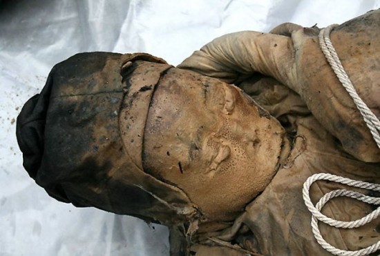Her preservation was remarkable. Her skin is well preserved and her eyebrows are still intact.