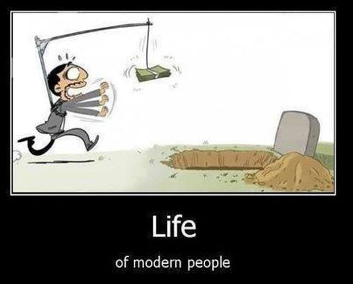 silent message - Life of modern people