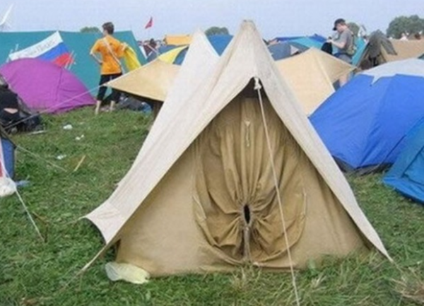 asshole tent