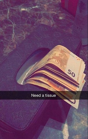 rich kid snapchat show off on social media - 50 Need a tissue