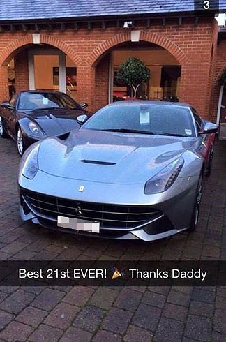 rich kid snapchat rich kids snapchat - Best 21st Ever! Thanks Daddy