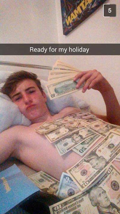rich kid snapchat snobby rich kid - Ready for my holiday 2 Titut Ru.