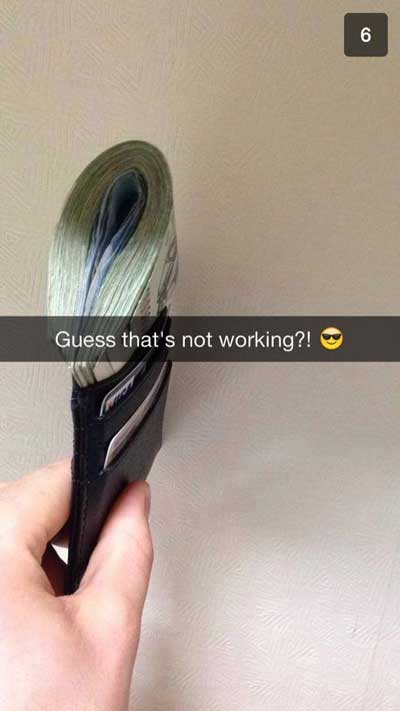 rich kid snapchat rich kid at school - Guess that's not working?!
