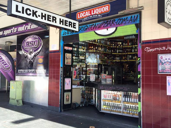 convenience store - LickHer Here Local Liquor We Are Alab Upbar.Com.Au u sports nutrition Wso Tomorrows.Me Australian Sports Nu Vb Gulie 16. M 119.93....Se