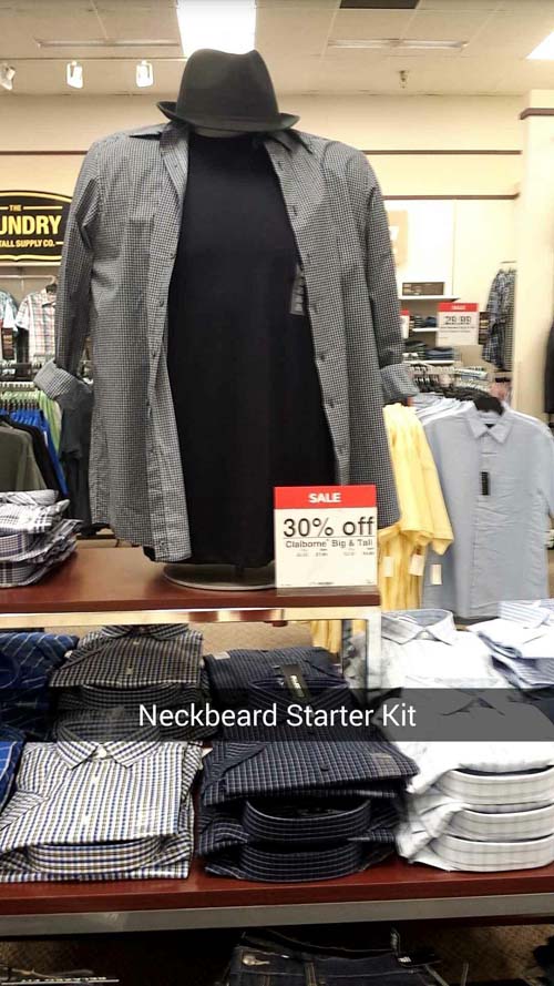 neckbeard starter kit - Undry Tall Supply Co. Sale 30% off Cialbome Big & Tall Neckbeard Starter Kit A