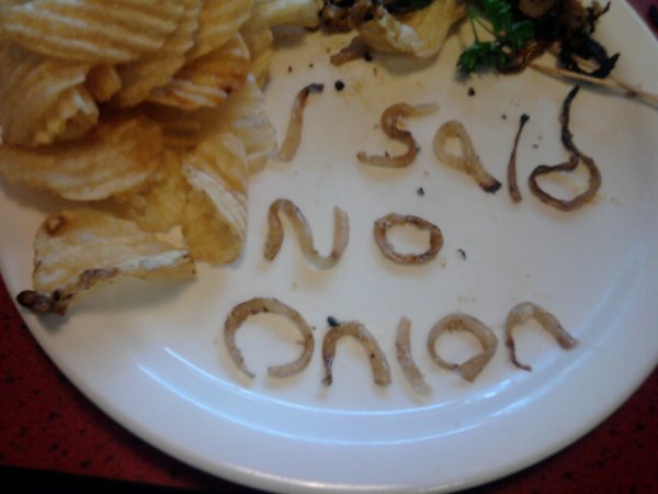 said no onion - ssals Onion