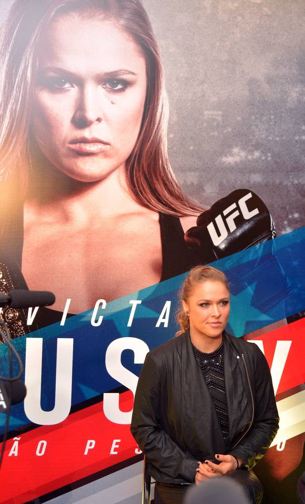 The president of UFC, Dana White, has quite frequently made it clear that Ronda Rousey is the biggest star the sport has ever seen, and possibly the biggest the sport will ever see for some time.  She is the highest paid athlete in the UFC.