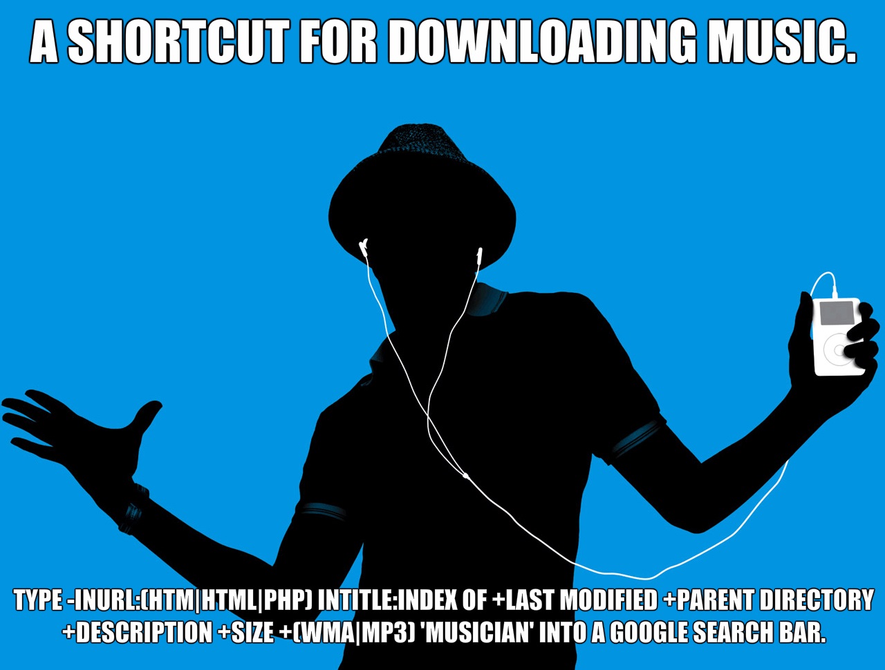 ipod people - A Shortcut For Downloading Music TypeInurlChtm|HtmlPhp IntitleIndex Of Last Modified Parent Directory Description Size WmaMP3 'Musician' Into A Google Search Bar.