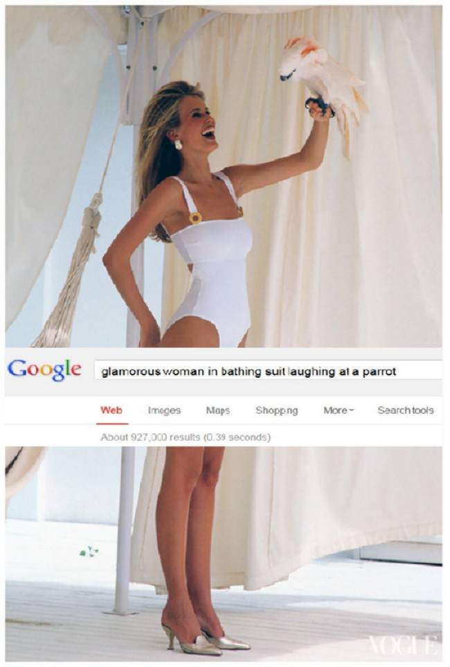 glamorous woman in bathing suit laughing - Goog glamorous woman in bathing suit laughing at a parrot Web Imoges Maps Shoppng More Search tools About 927 000 results 0.39 seconds